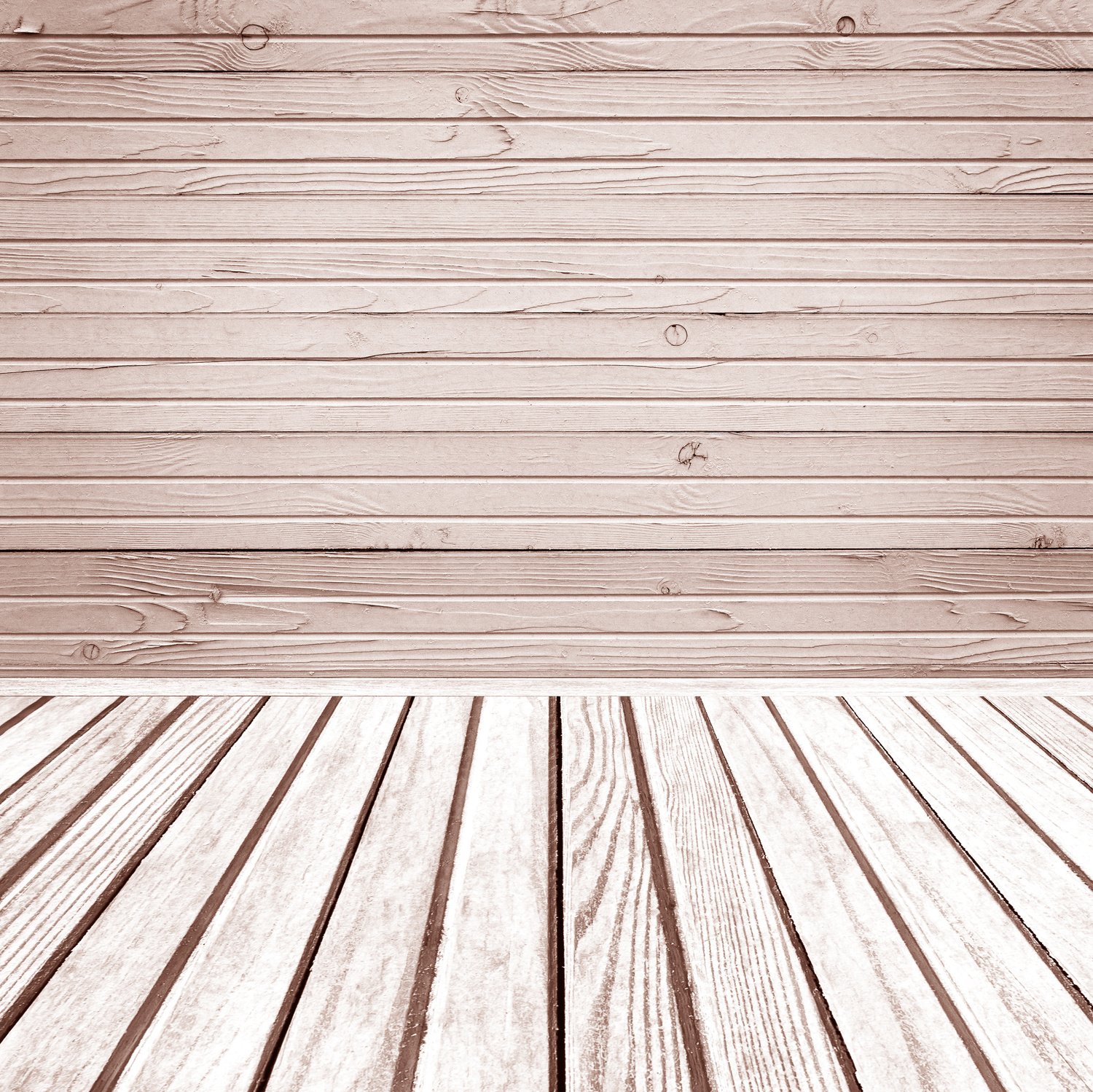 Old wooden room interior,grey background